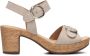 GABOR Sandalen Dames 764.1 Maat: 38 Materiaal: Suède Kleur: Taupe - Thumbnail 2