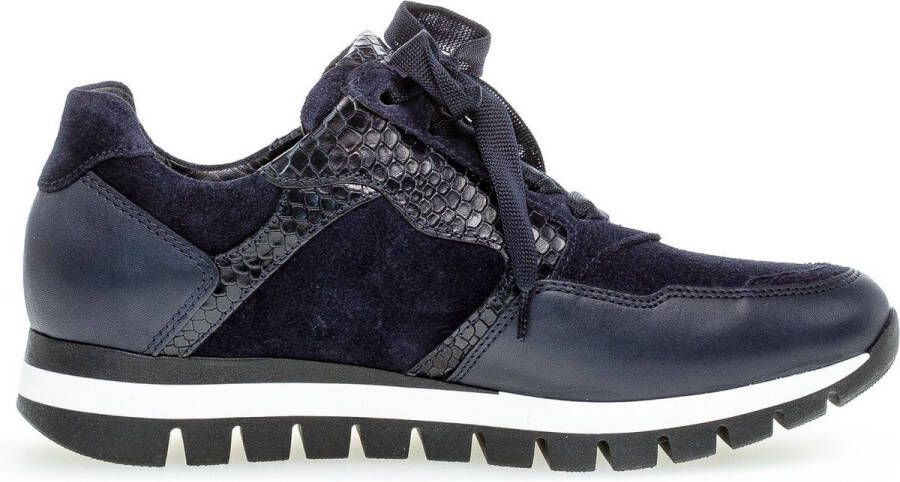 Gabor 76.438.36 Dames Sneakers Blauw