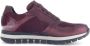 Gabor Lace-Zip Paarse Sneaker Dames - Thumbnail 1