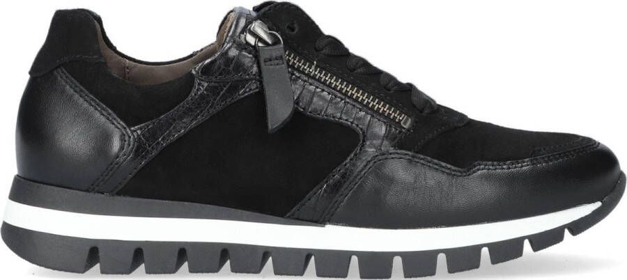 Gabor 76.438.67 Schwarz H Wijdte Veterschoenen - Foto 2