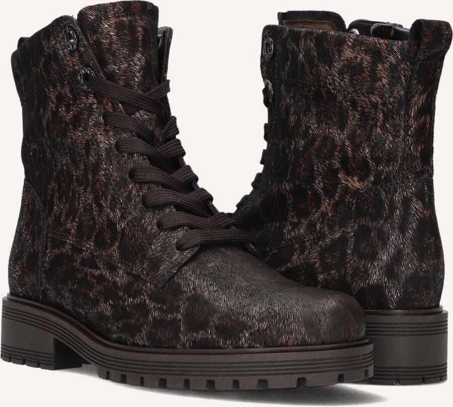 GABOR Veterboots Dames 765.1 Maat: 41 Materiaal: Leer Kleur: Bruin - Foto 5