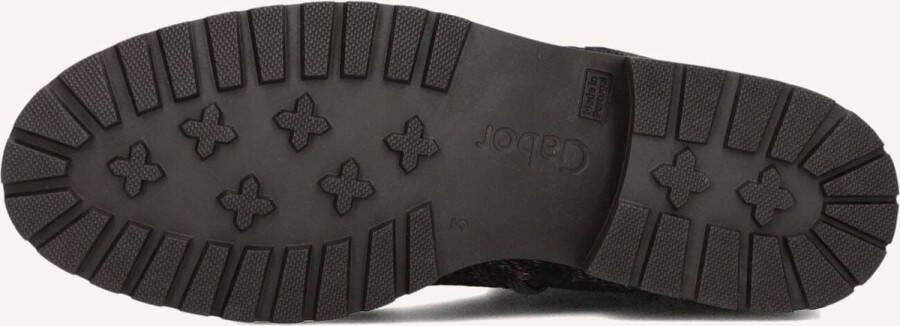 GABOR Veterboots Dames 765.1 Maat: 41 Materiaal: Leer Kleur: Bruin - Foto 4