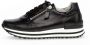 GABOR Lage Sneakers Dames 528 Maat: 42 5 Materiaal: Leer Kleur: Zwart - Thumbnail 1