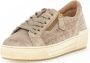 Gabor Beige Suède Dames Sneakers Beige Dames - Thumbnail 1