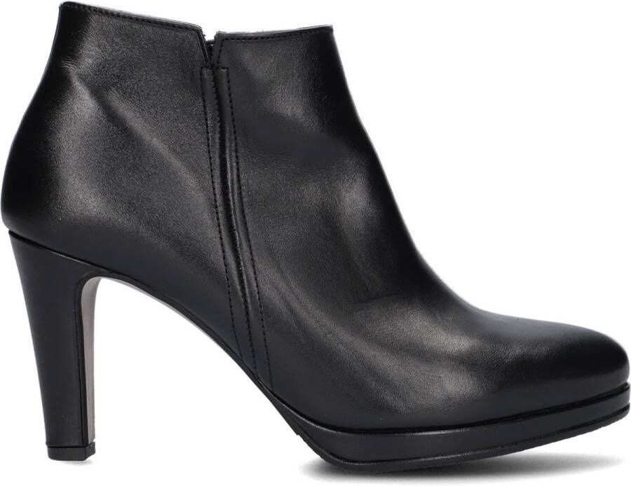 Gabor 770 Enkellaarsjes Enkelboots met rits Dames Zwart