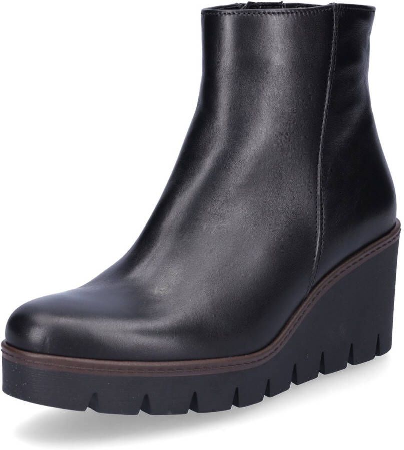 Gabor 780.1 Enkellaarsjes Enkelboots met rits Dames Zwart