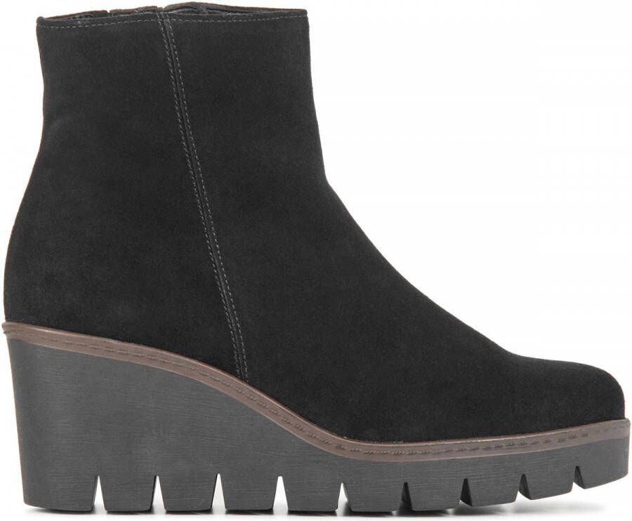 Gabor 780.1 Enkellaarsjes Enkelboots met rits Dames Zwart