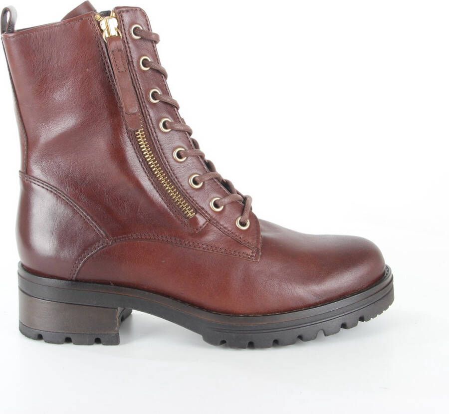 GABOR Veterboots Dames 785 Maat: 38 5 Materiaal: Leer Kleur: Cognac - Foto 2