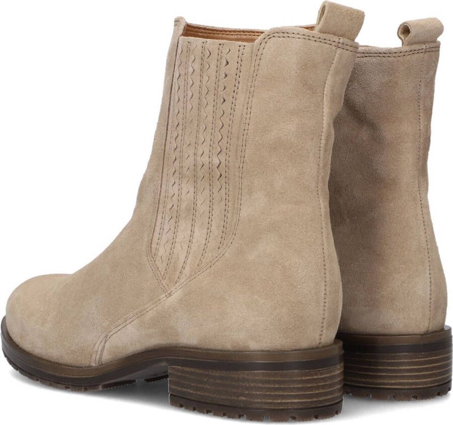 Gabor 792.1 Enkellaarsjes Enkelboots met rits Dames Beige