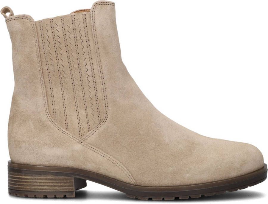 Gabor 736.1 Veterboots Laarzen Met Veters Dames Beige