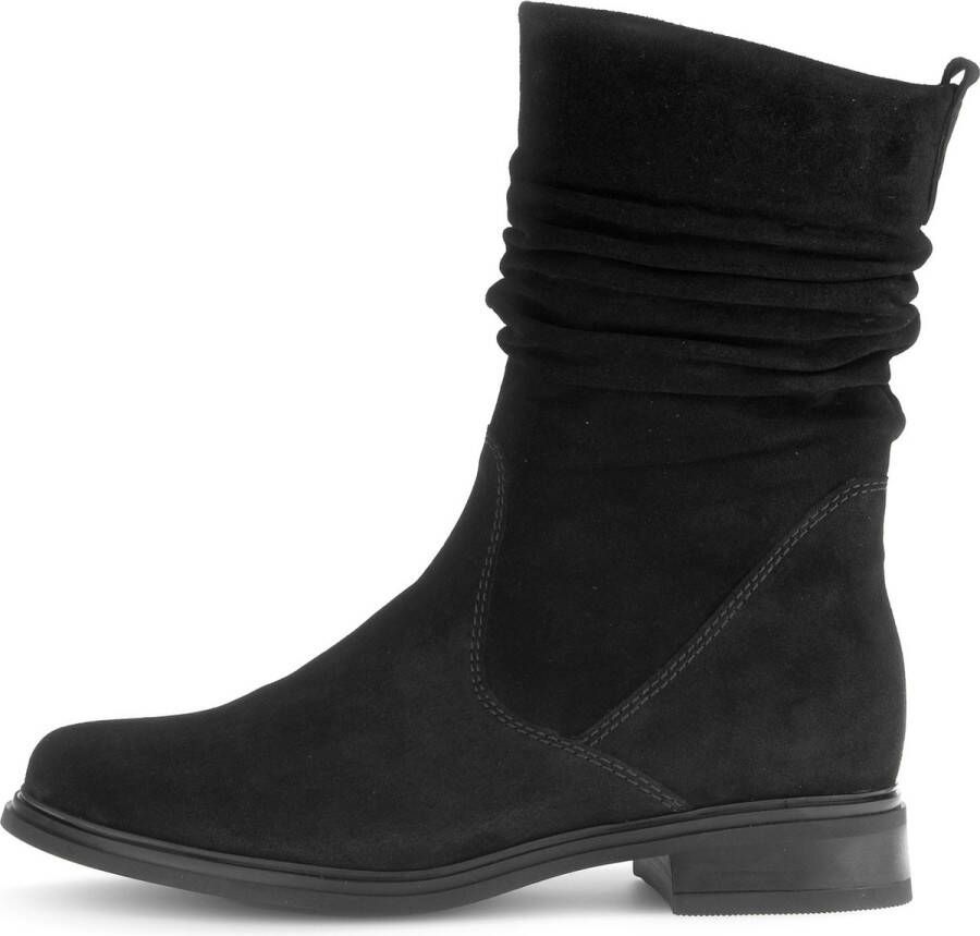 Gabor 793 Enkellaarsjes Enkelboots met rits Dames Zwart