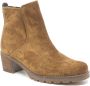 Gabor 800.1 Enkellaarsjes Enkelboots met rits Dames Cognac - Thumbnail 4