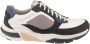 Gabor Rollingsoft Sneakers met sleehak vrijetijdsschoen lage schoen veterschoen met logo op de hiel g-breedte - Thumbnail 1