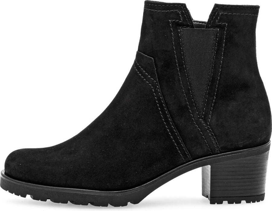 Gabor 804 Enkellaarsjes Enkelboots met rits Dames Zwart - Foto 2