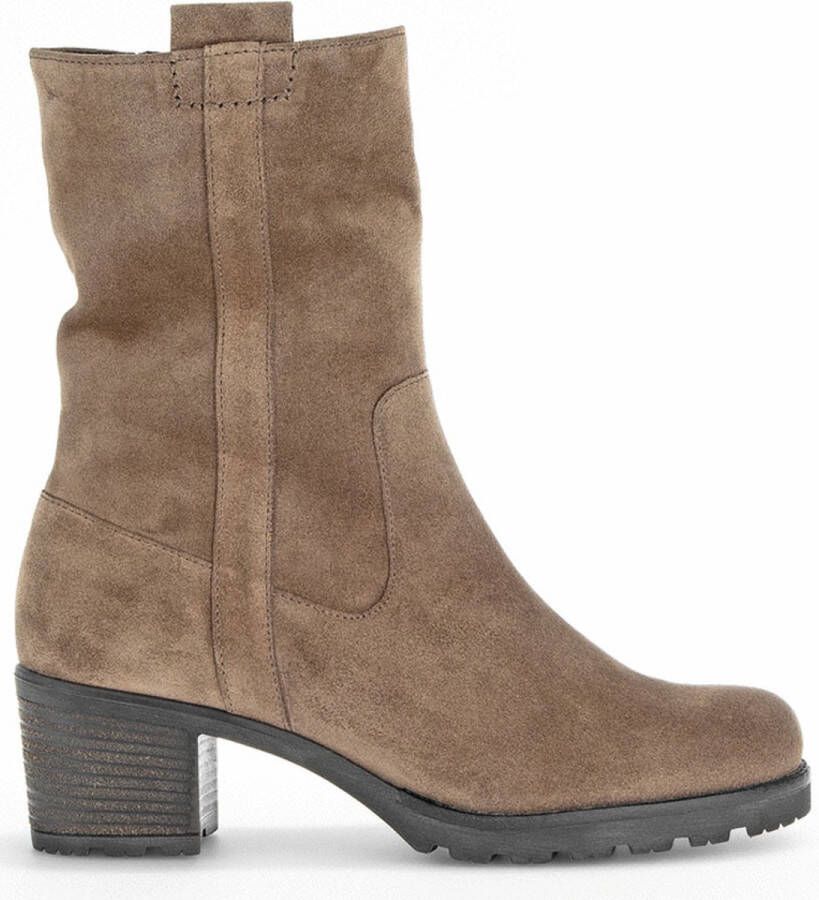 Gabor 806 Enkellaarsjes Enkelboots met rits Dames Cognac