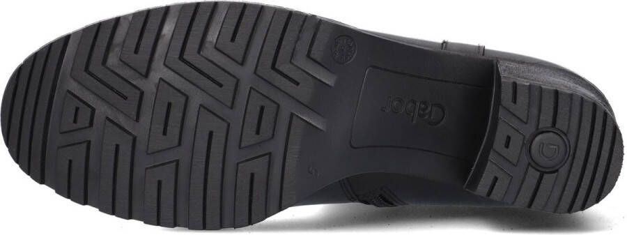 Gabor 806 Enkellaarsjes Enkelboots met rits Dames Zwart