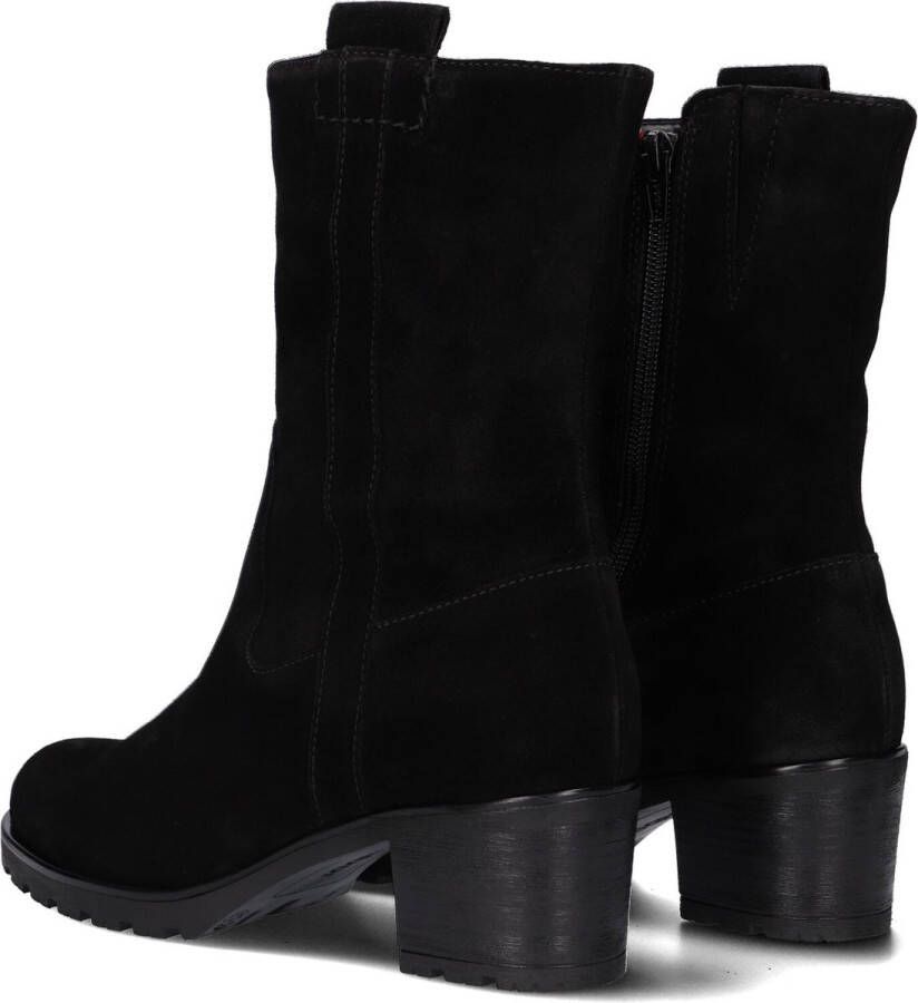 Gabor 806 Enkellaarsjes Enkelboots met rits Dames Zwart