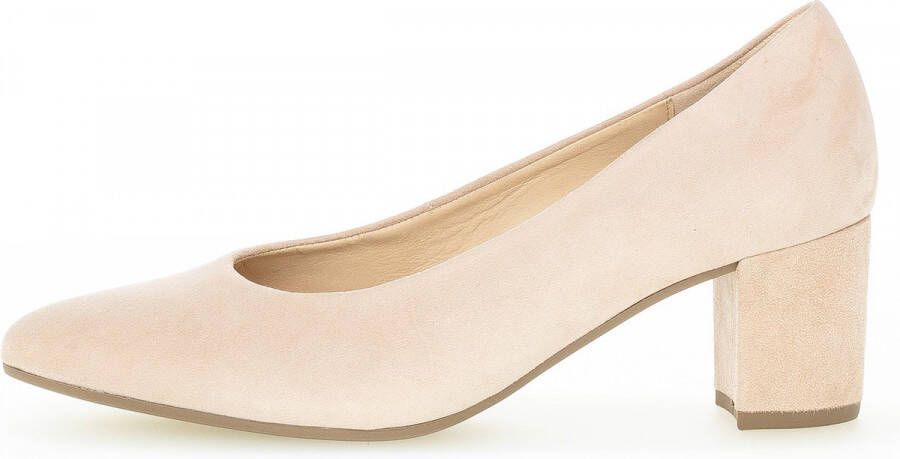 Gabor Moderne Elegante Suède Hakken Pink Dames