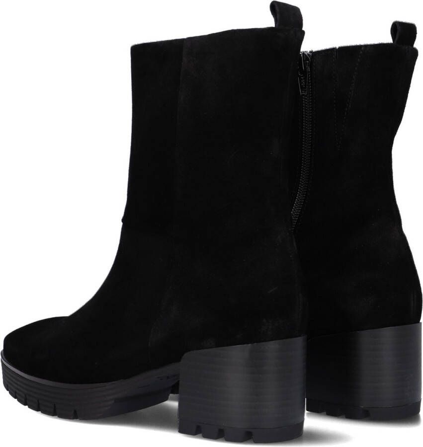 Gabor 833 Enkellaarsjes Enkelboots met rits Dames Zwart