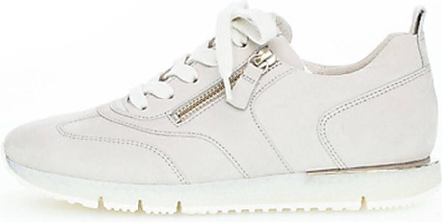 Gabor Blauwe Leren Sneaker Modern Comfort Blue Dames