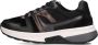 GABOR Lage Sneakers Dames 845.1 Maat: 42 5 Materiaal: Leer Kleur: Zwart - Thumbnail 1