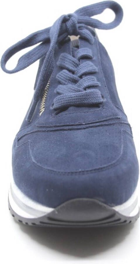 Gabor 86.528 26 blauwe sneaker met rits