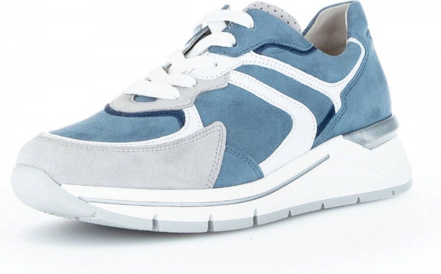 Gabor 86.585.36 dames sneaker blauw