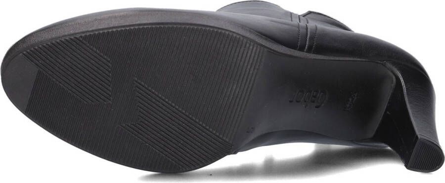 Gabor 890.1 Enkellaarsjes Enkelboots met rits Dames Zwart