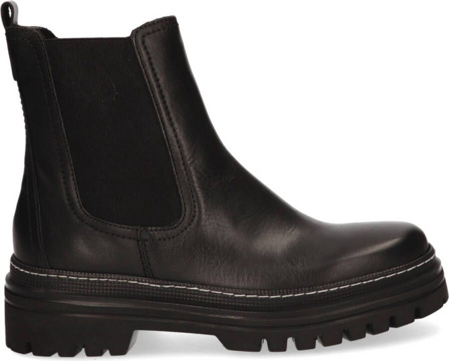 Gabor 91.720.27 Dames Chelseaboots Zwart Kleur Zwart