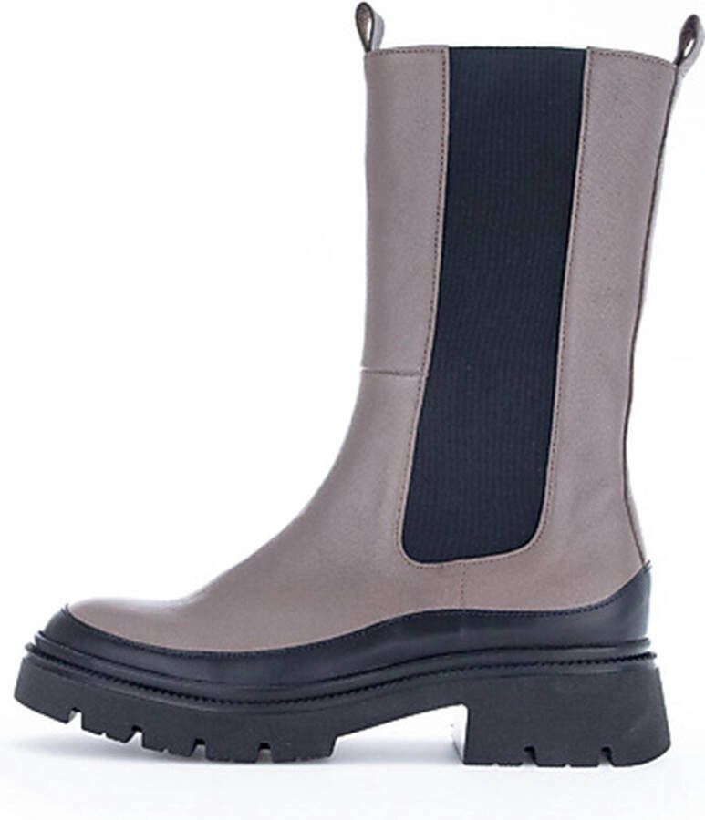 Gabor 834.1 Chelsea boots Enkellaarsjes Dames Taupe - Foto 2