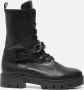 Gabor 743.1 Veterboots Laarzen Met Veters Dames Zwart - Thumbnail 2