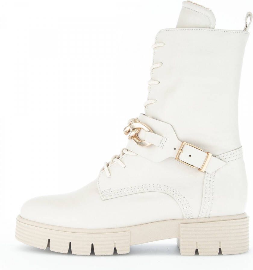 Gabor Enkellaarsjes Dames Laarzen Damesschoenen Leer 92.743.60 Wit - Foto 4