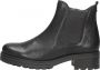 Gabor 92.781.17 Zwarte Chelsea boots enkellaarzen wijdte G - Thumbnail 1