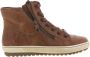 Gabor 754 Hoge sneakers Leren Sneaker Dames Cognac - Thumbnail 2