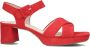 GABOR Dames 953 Maat: 41 Materiaal: Suède Kleur: Rood - Thumbnail 2
