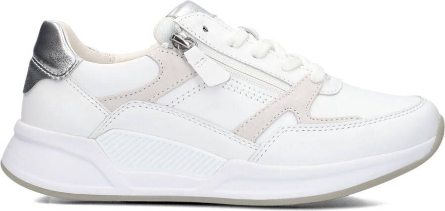 GABOR Lage Sneakers Dames 958 Maat: 38 Materiaal: Leer Kleur: Wit