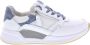 GABOR Lage Sneakers Dames 958 Maat: 37 5 Materiaal: Leer Kleur: Wit - Thumbnail 1