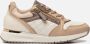 Gabor 96.446.63 Off White combi dames sneaker met rits en uitneembaar voetbed - Thumbnail 1