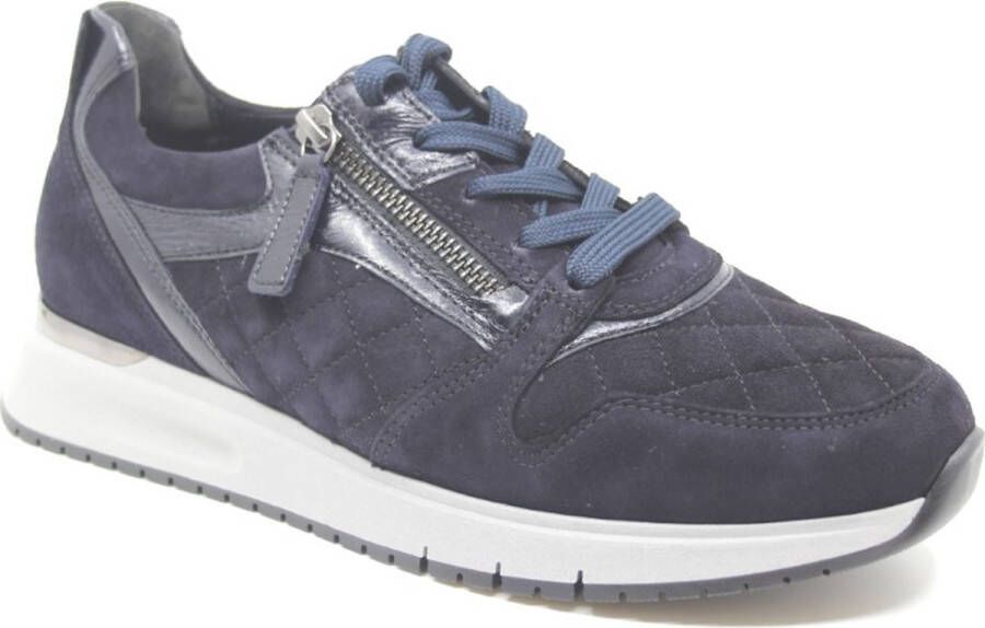 Gabor 96.446.46 Night Blue H-Wijdte Veterschoenen