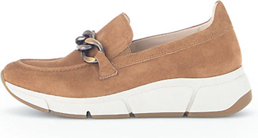 Gabor 96.485.35 Brown G-Wijdte Instapschoenen