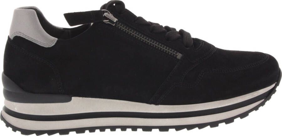Gabor Zwarte damessneaker comfortabel en stijlvol Zwarte damessneaker comfortabel en stijlvol - Foto 2