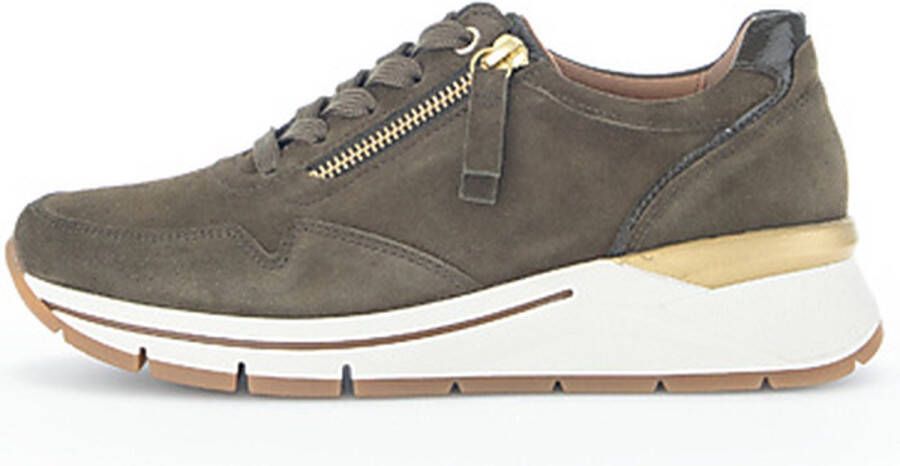 Gabor Sneakers Groen Suede 102259 Dames