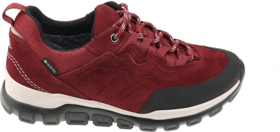 Gabor Waterdichte wandelsneaker met Rollingsoft-technologie Red Dames