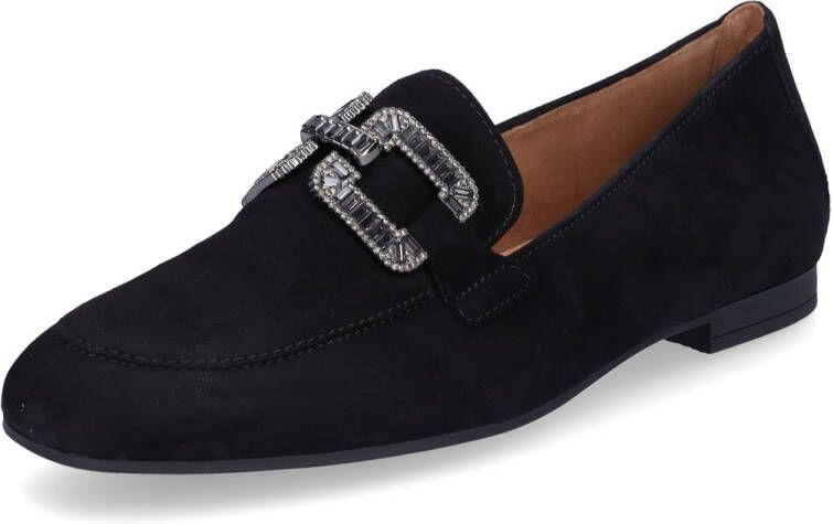 Gabor Loafers Slipper feestdagsschoen instapschoen met edel sieraandeel