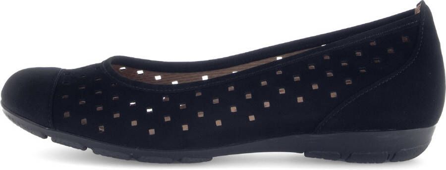 Gabor Ballerina's slipper zakelijke schoen lage schoen met hovercraft luchtkamerloopzool