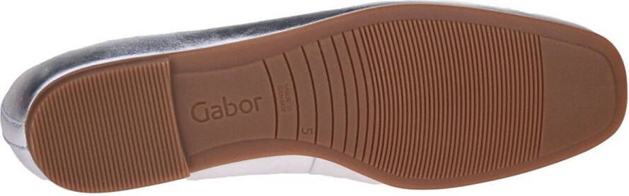 Gabor Ballerina's blokhak business schoen flats comfortabele schoen in vierkante vorm