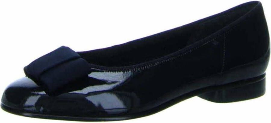 Gabor Ballerina's Flats kitten heel feestelijke schoenen met decoratieve strik