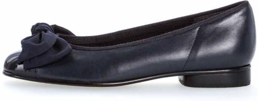 Gabor Ballerina's Flats kitten heel feestelijke schoenen met een mooie strik