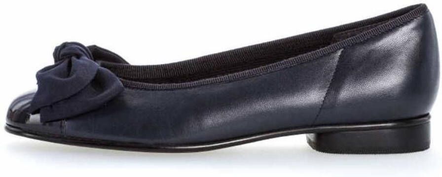 Gabor Ballerina's Flats kitten heel feestelijke schoenen met een mooie strik