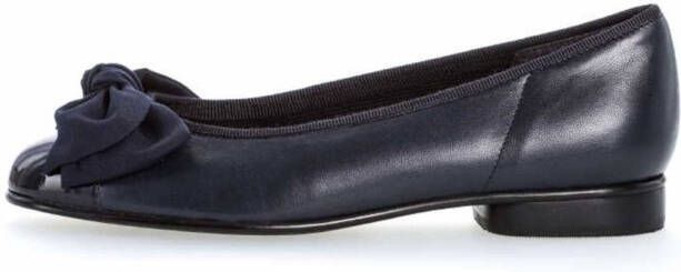 Gabor Ballerina's Flats kitten heel feestelijke schoenen met een mooie strik
